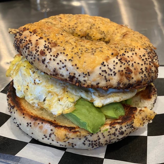 Bougie Avocado Bagel.